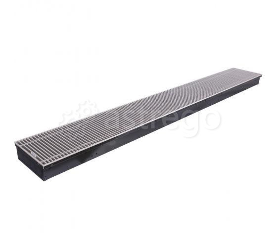 Внутрипольный конвектор STOUT SCN 80.240.1800 алюминиевая решётка SCN-1100-0824180 Stout Москва - изображение 1