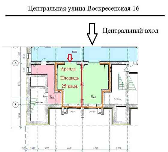 Свободного назначения, 25 м2 Архангельск