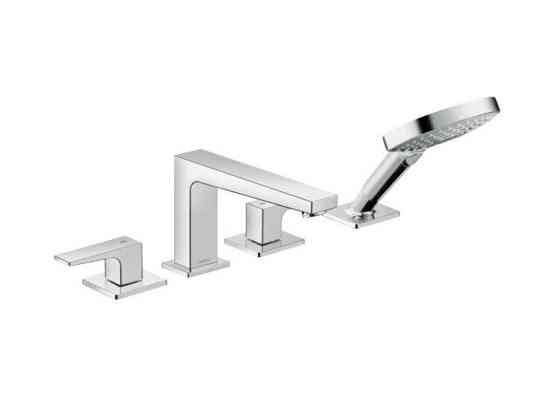 Смеситель для ванны и душа Hansgrohe, Metropol, тип открывания воды - двухрычажный 32552000 Москва