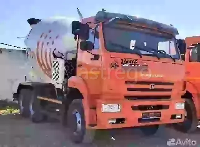 Автобетоносмеситель КАМАЗ 6520, 2024, 2256934872 Набережные Челны - изображение 1