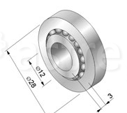 Подшипник BB12х28 Ульяновск - изображение 1