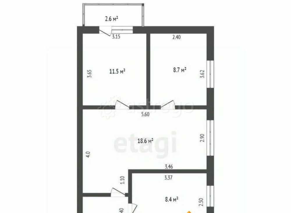 4-комн. квартира, 62.3 м2, 5/5 эт. Стерлитамак - изображение 7