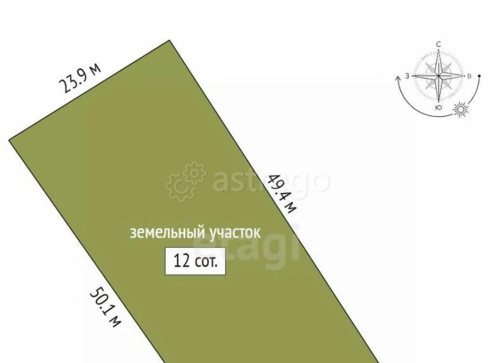 Земельный участок, 12 соток Санкт-Петербург - изображение 1