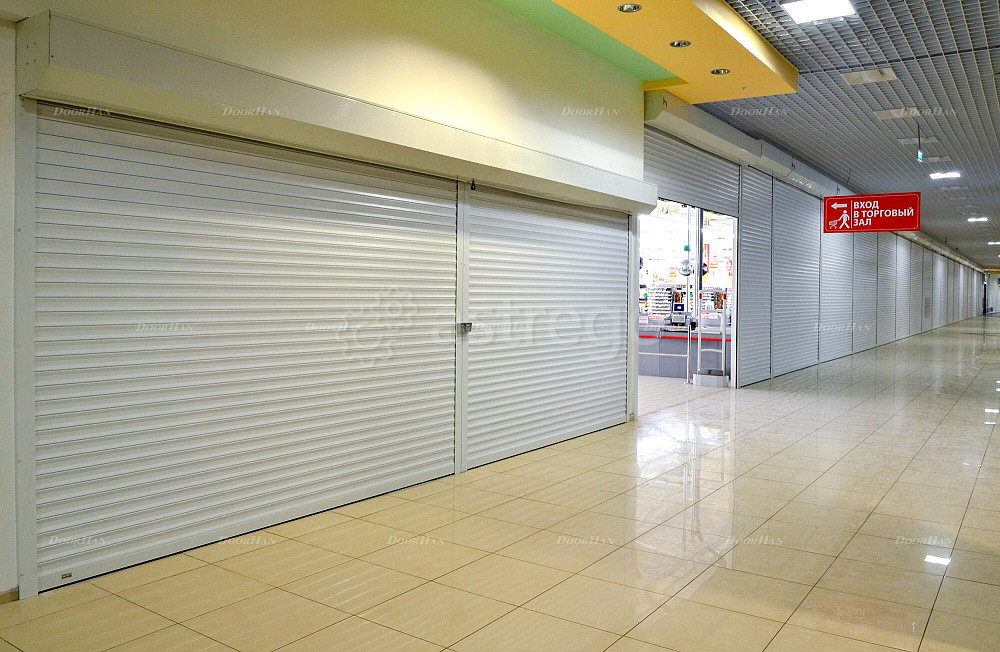 Рольставни для витрин стальные Екатеринбург - изображение 1