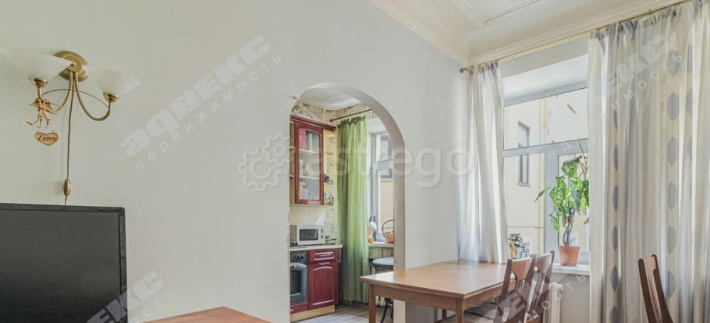 4-комн. квартира, 96.5 м2, 2/5 эт. Санкт-Петербург - изображение 2