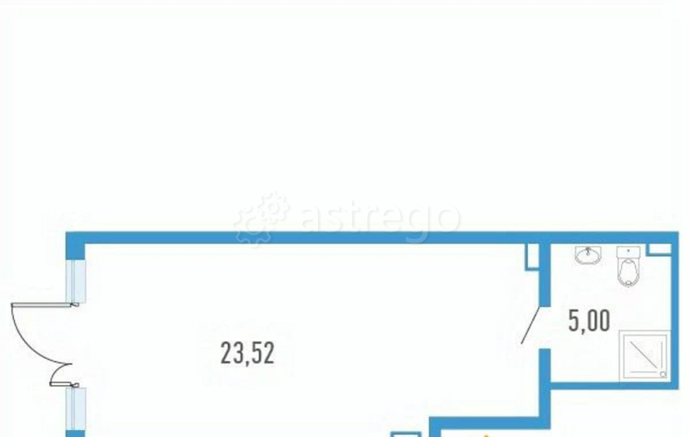 Свободного назначения, 31.4 м2 Санкт-Петербург - изображение 2