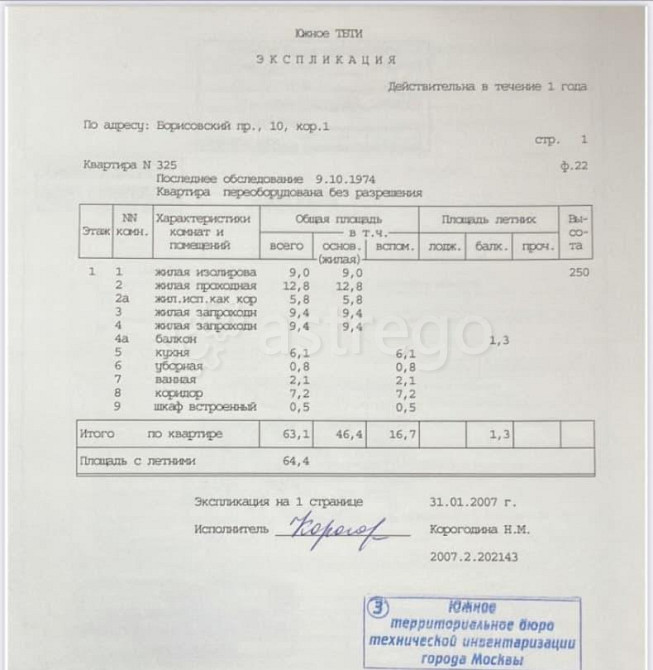 Комната, 9 м2, 1/9 эт. Москва - изображение 1