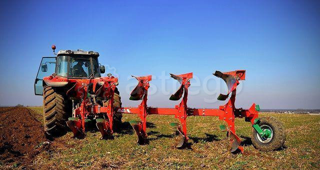 Плуг оборотный AgroMasz PO с болтовой защитой 3-х корпусной Санкт-Петербург - изображение 1