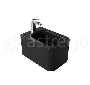 Биде подвесное BOHEME Mane 970-BDT-B Black Matt Новосибирск - изображение 1