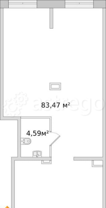 Свободного назначения, 92.08 м2 Санкт-Петербург - изображение 1