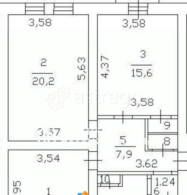 Комната, 20.2 м2, 2/2 эт. Санкт-Петербург - изображение 6