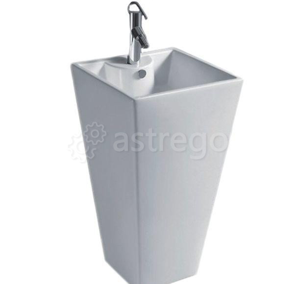 Раковина напольная Cerama LUX NB 145 (47,5х47х83) Красноярск - изображение 1