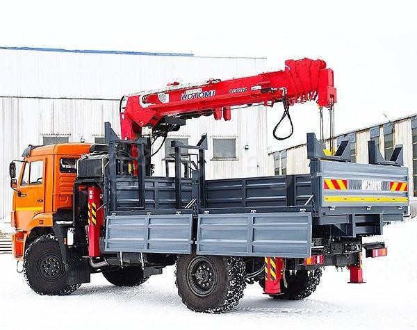 Манипулятор HOTOMI AUGER JN 1036 на шасси КАМАЗ 43502 Ставрополь - изображение 1