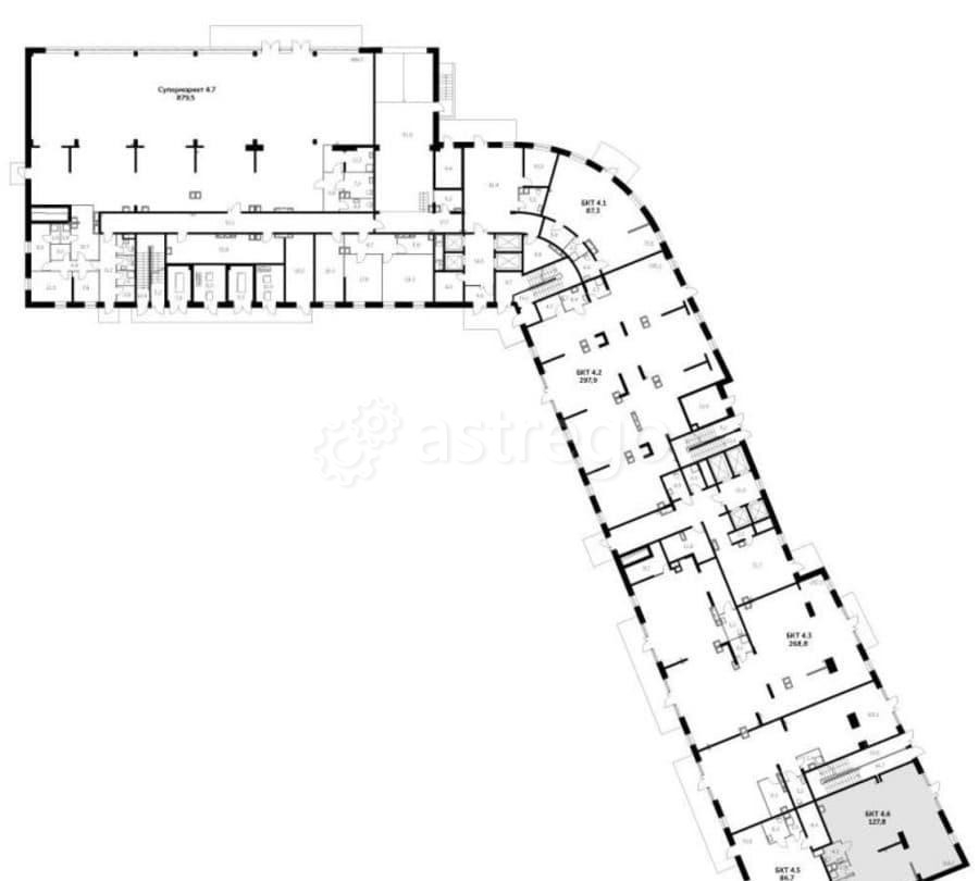 Офис, 132.2 м2 Москва - изображение 2