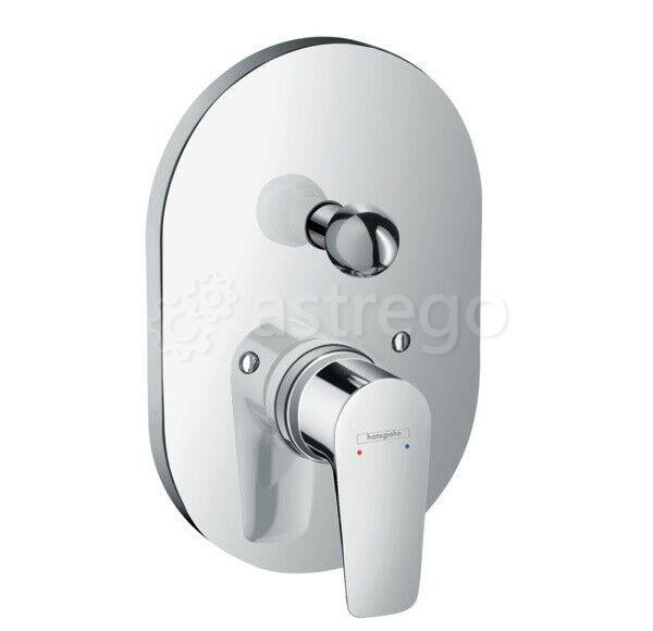 Смеситель для ванны и душа Hansgrohe, Talis E, тип открывания воды - однорычажный 71746000 Москва - изображение 1