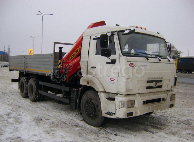 Манипулятор КМУ КАМАЗ 43118-3027-48 Евро-5 Soosan SCS746L верхнее управление Борт сталь 6,2 м без сп Самара - изображение 1