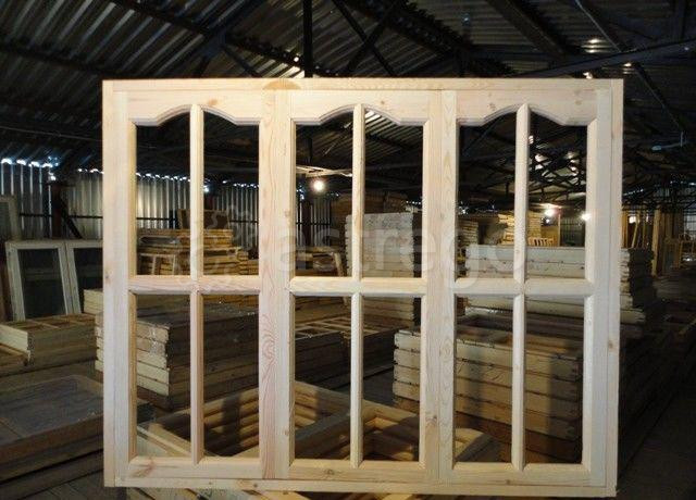 Полуарочный 12-15 деревянный верандный блок Барнаул - изображение 1