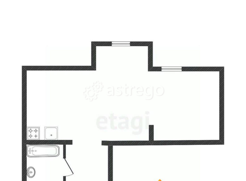 Студия, 76.3 м2, 14/14 эт. Белгород - изображение 1