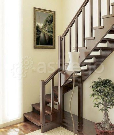 Лестница ЛЕС-09 универсальная поворот на 90 Новосибирск - изображение 1