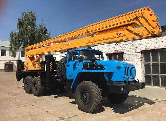 Автогидроподъемник ВС-28У с ЭИ на шасси Урал-4320 Самара
