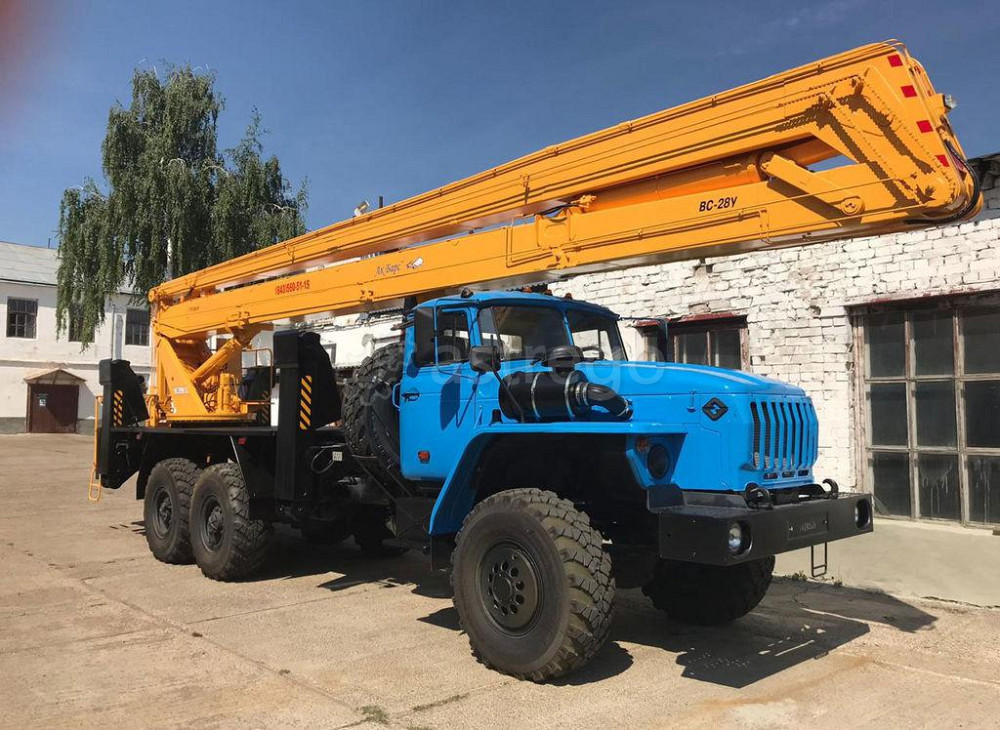 Автогидроподъемник ВС-28У с ЭИ на шасси Урал-4320 Самара - изображение 1