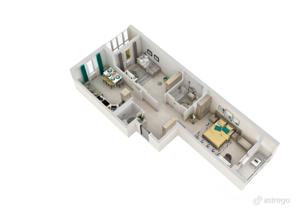 Продам 2-комн. Квартиру, 61.76 м2, 14/24 этаж Самара - изображение 1