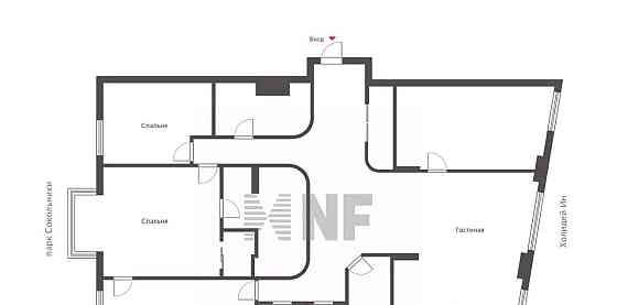 5-комн. квартира, 239.1 м2, 19/35 эт. Москва