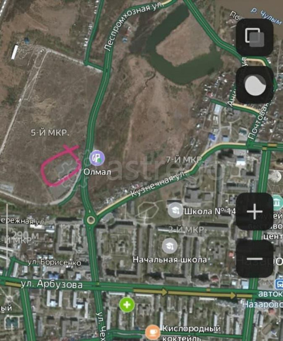 Коммерческий участок, 100 га Назарово - изображение 1