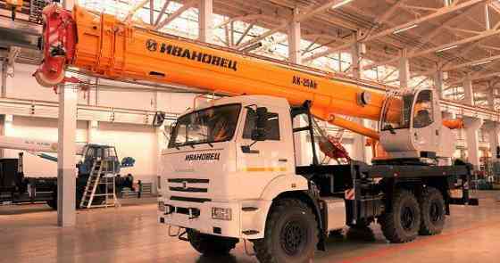 Автокран Ивановец КС-45717К-3Р AIR на шасси Камаз 43118 25т., 31 м. (6х6) Самара