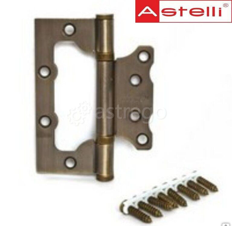 Дверные петли без врезки накладные цвет бронза Санкт-Петербург - изображение 1