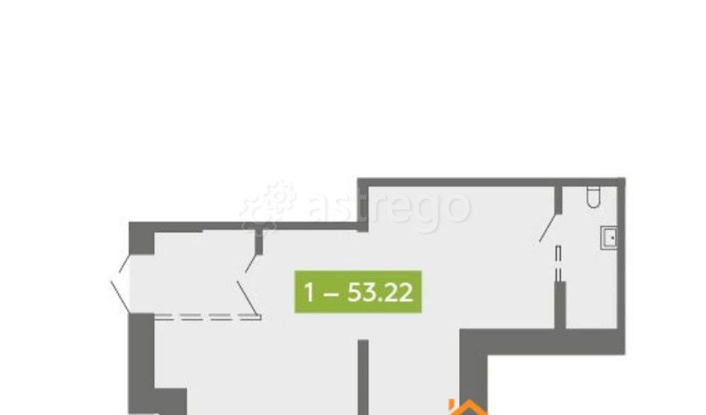 Свободного назначения, 53.22 м2 Северодвинск - изображение 1