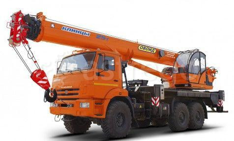 Автокран 25 т Клинцы КС-55713-5К-4 на шасси Камаз-43118 6х6 Самара - изображение 1