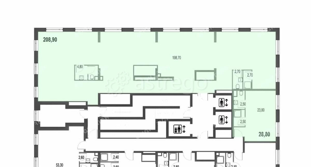 Офис, 237.7 м2 Москва - изображение 6