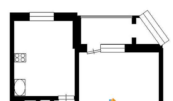 1-комн. квартира, 46 м2, 4/17 эт. Видное