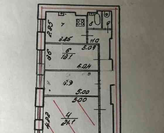 6-комн. квартира, 90 м2, 4/5 эт. Санкт-Петербург
