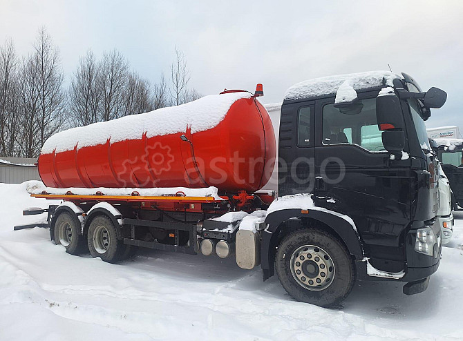 МВ-19-HOWO T5G 6x4 (6х4, шасси 4600) (вакуумная машина, 19 м3, насос КО-510, СПЕКТР) Краснодар - изображение 1