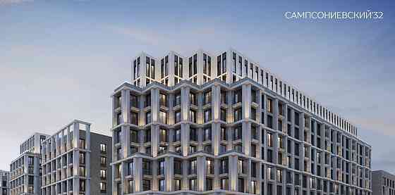 2-комн. квартира, 65.91 м2, 2/10 эт. Санкт-Петербург