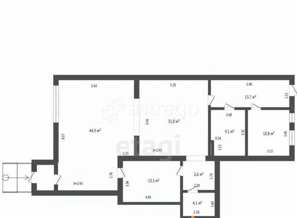 Свободного назначения, 131.9 м2 Стерлитамак - изображение 7