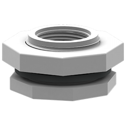 Фитинг белый для бака 15 мм Екатеринбург