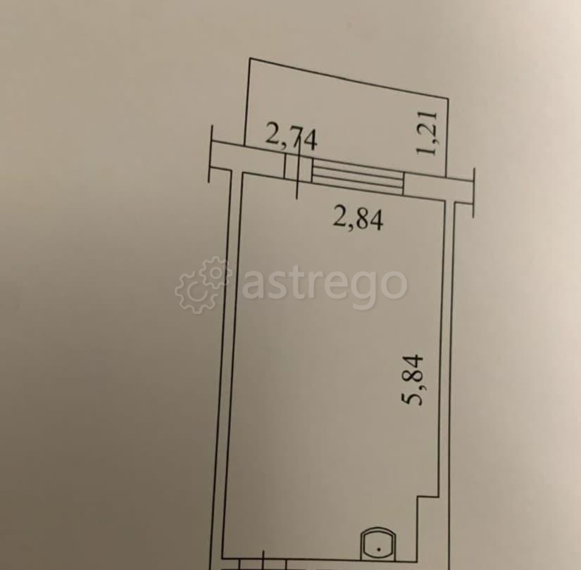 Студия, 21.5 м2, 6/16 эт. Красноярск - изображение 2