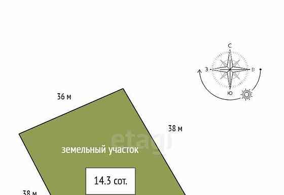 Дом, 188.6 м2, 14.3 сотки, 2 эт. Емельяново