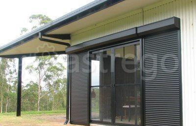 Рольставни механические Alutech для дверей 1400х2000 мм Казань - изображение 1