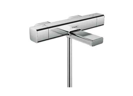 Смеситель для ванны и душа Hansgrohe, Ecostat, тип регулирования воды - термостатический картридж 15 Москва