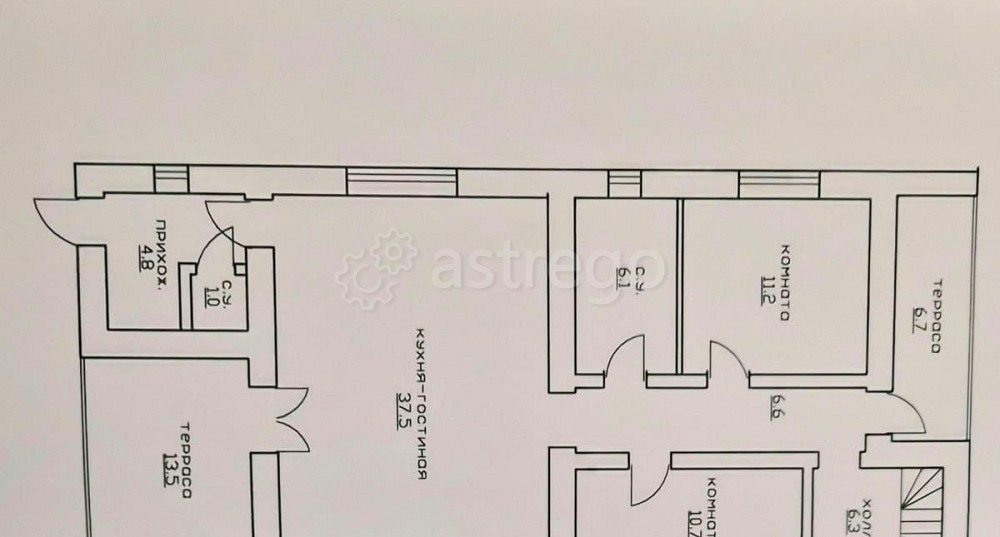 Дом, 160 м2, 4 сотки, 2 эт. Домодедово - изображение 3