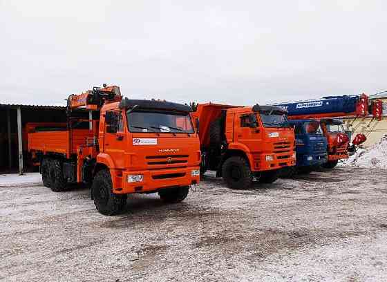 Бортовой автомобиль на шасси КАМАЗ 43118 с КМУ HANGIL HGS 756 Самара