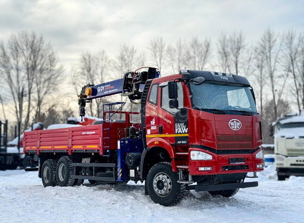 FAW бортовой 6х4 с КМУ DONGYANG 1956 Набережные Челны - изображение 1