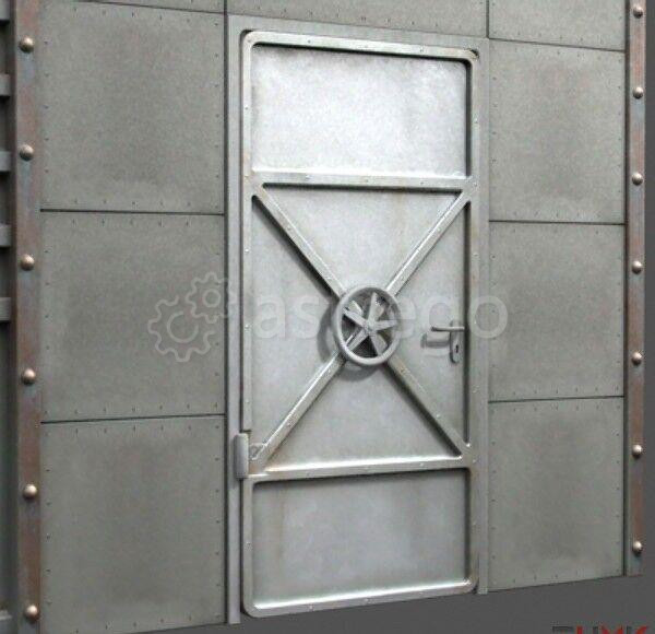 Дверь бронированная взломопулестойкая полуторная серии ДБВПП-III/3, III класса устойчивости к взлому Красноярск - изображение 1