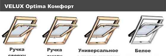 Мансардные окна Велюкс Оптима Комфорт Velux Optima Пятигорск