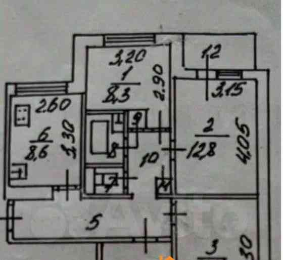 4-комн. квартира, 78 м2, 2/9 эт. Белгород