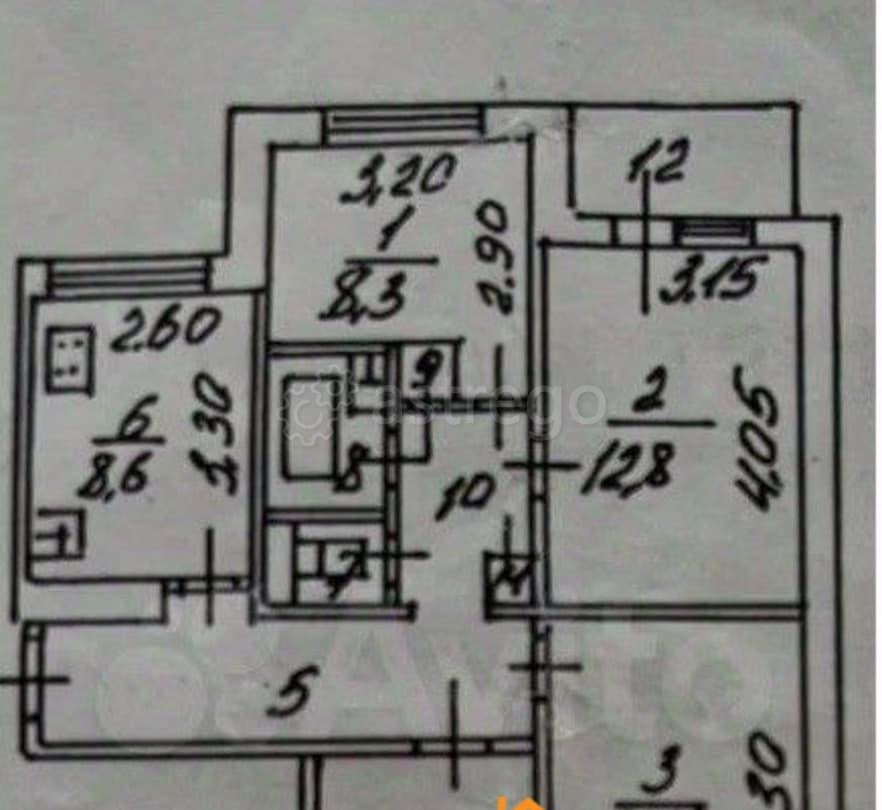 4-комн. квартира, 78 м2, 2/9 эт. Белгород - изображение 4